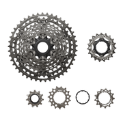 Shimano XTR CS-M9200-12 Cassette - 12-Speed, 9-45t, Hyperglide+, Micro Spline, Gray