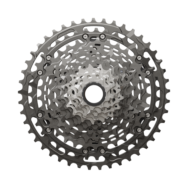 Shimano XTR CS-M9200-12 Cassette - 12-Speed, 9-45t, Hyperglide+, Micro Spline, Gray