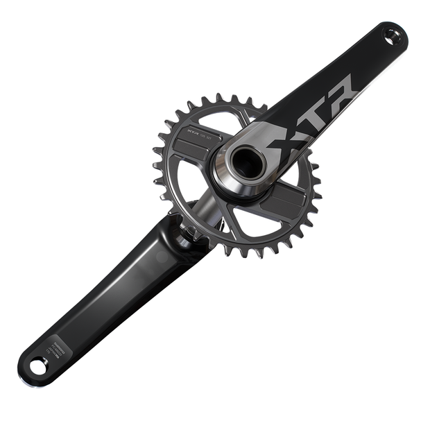 Shimano XTR FC-9220 Enduro Crankset - 165mm, 12-Speed, 1x, Direct Mount, Hollowtech II Hollow-Forged Crankarms,