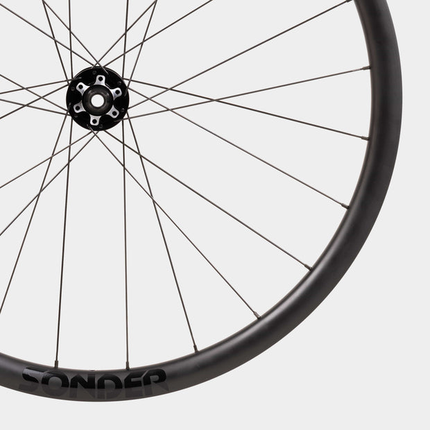 Sonder Black i21 Carbon Aero Wheelset