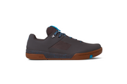 Crank Brothers Stamp Lace Men's Flat Shoe - Grey/Blue/Silver/Gum Outsole, Size 11
