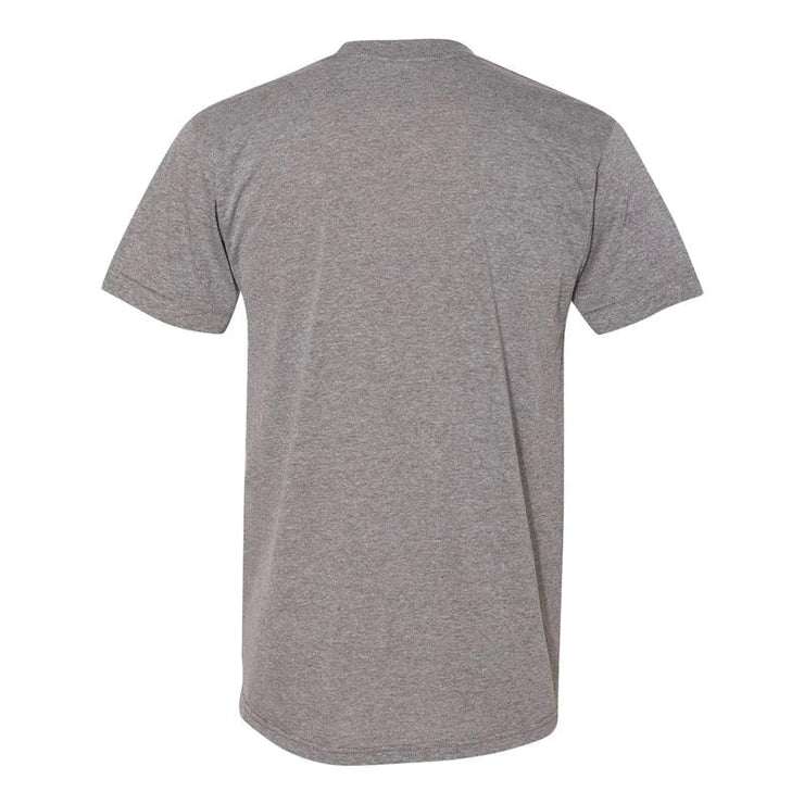 CLEARANCE ITEM - MG Logo - USA Made Tri-Blend Tee (Heather Grey)