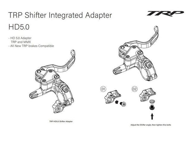 TRP Shifter Adapter Kit (HD 5.0) - MMX-Right